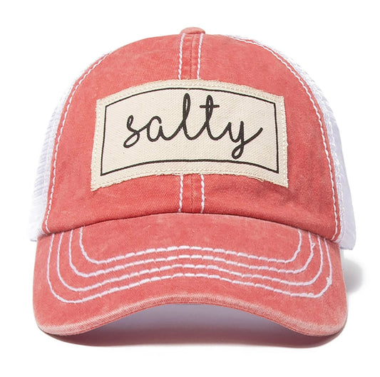 Salty baseball hat (multiple colors)