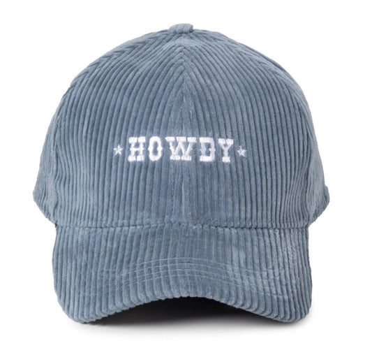 “Howdy” baseball cap